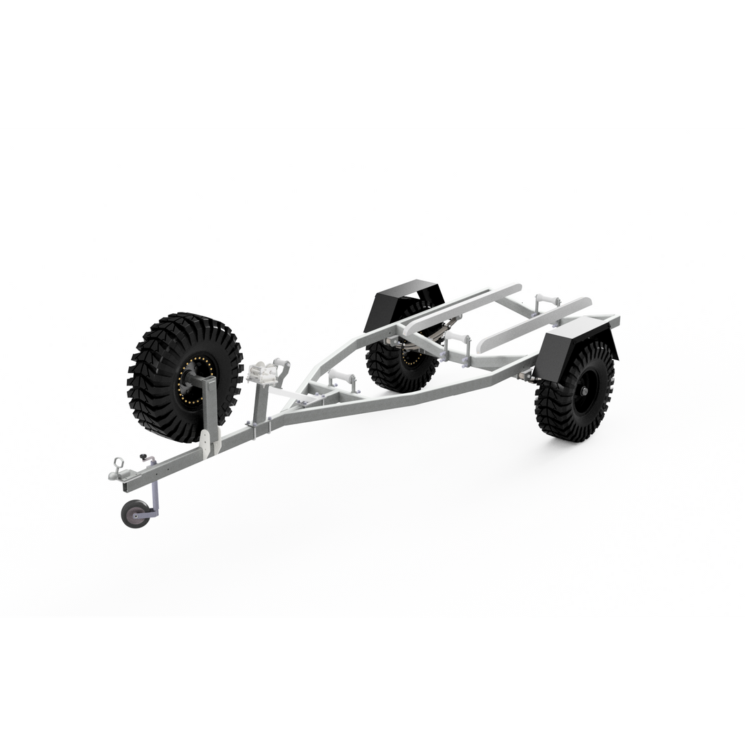 KNA Fabrications 4X4 Boat Trailer